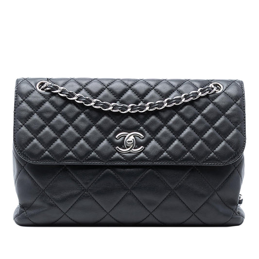 Chanel CC Quilted Calfskin In The Business Flap