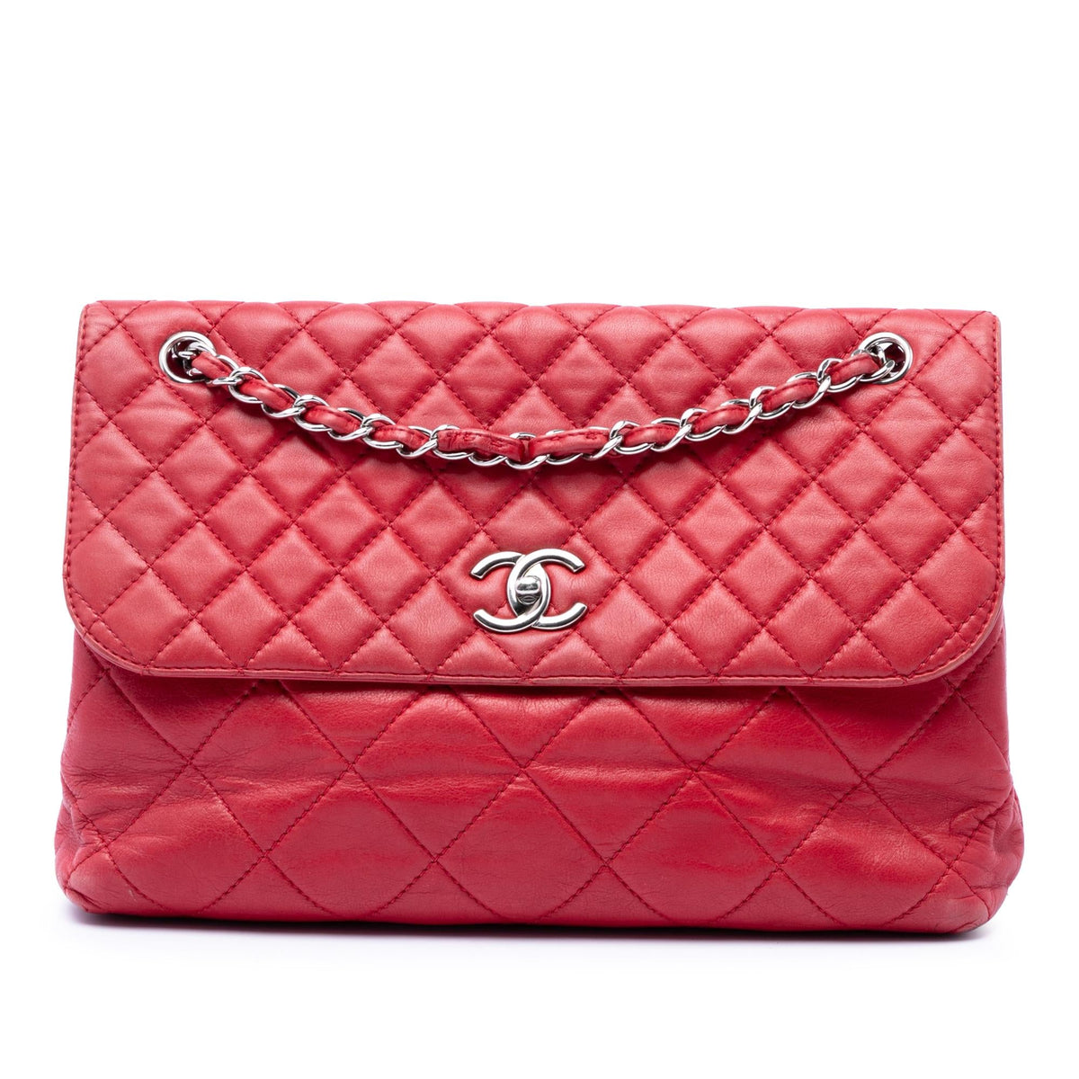 Chanel CC Quilted Calfskin In The Business Flap