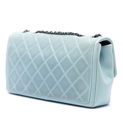 Chanel CC Quilted Calfskin Single Flap