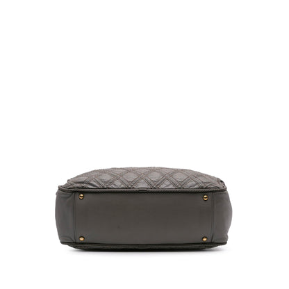 Chanel CC Quilted Calfskin Triptych Tote