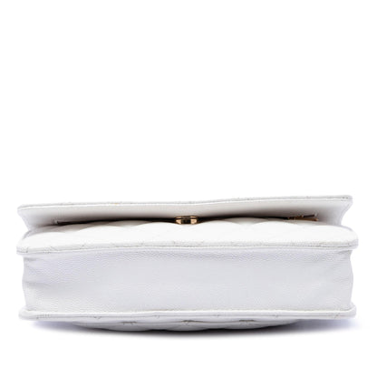 Chanel CC Quilted Caviar Coco Casino Wallet on Chain