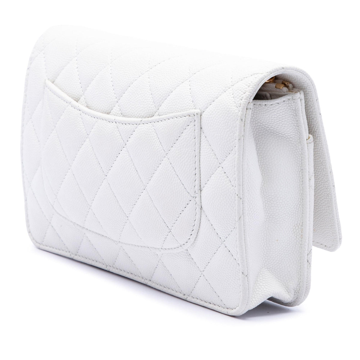 Chanel CC Quilted Caviar Coco Casino Wallet on Chain