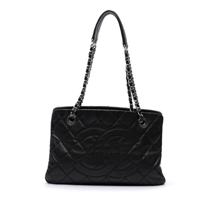 Chanel CC Quilted Caviar Soft Tote