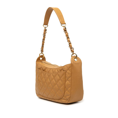 Chanel CC Quilted Caviar Timeless Shoulder Bag