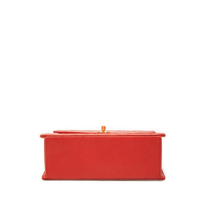 Chanel CC Quilted Caviar Turnlock Top Handle