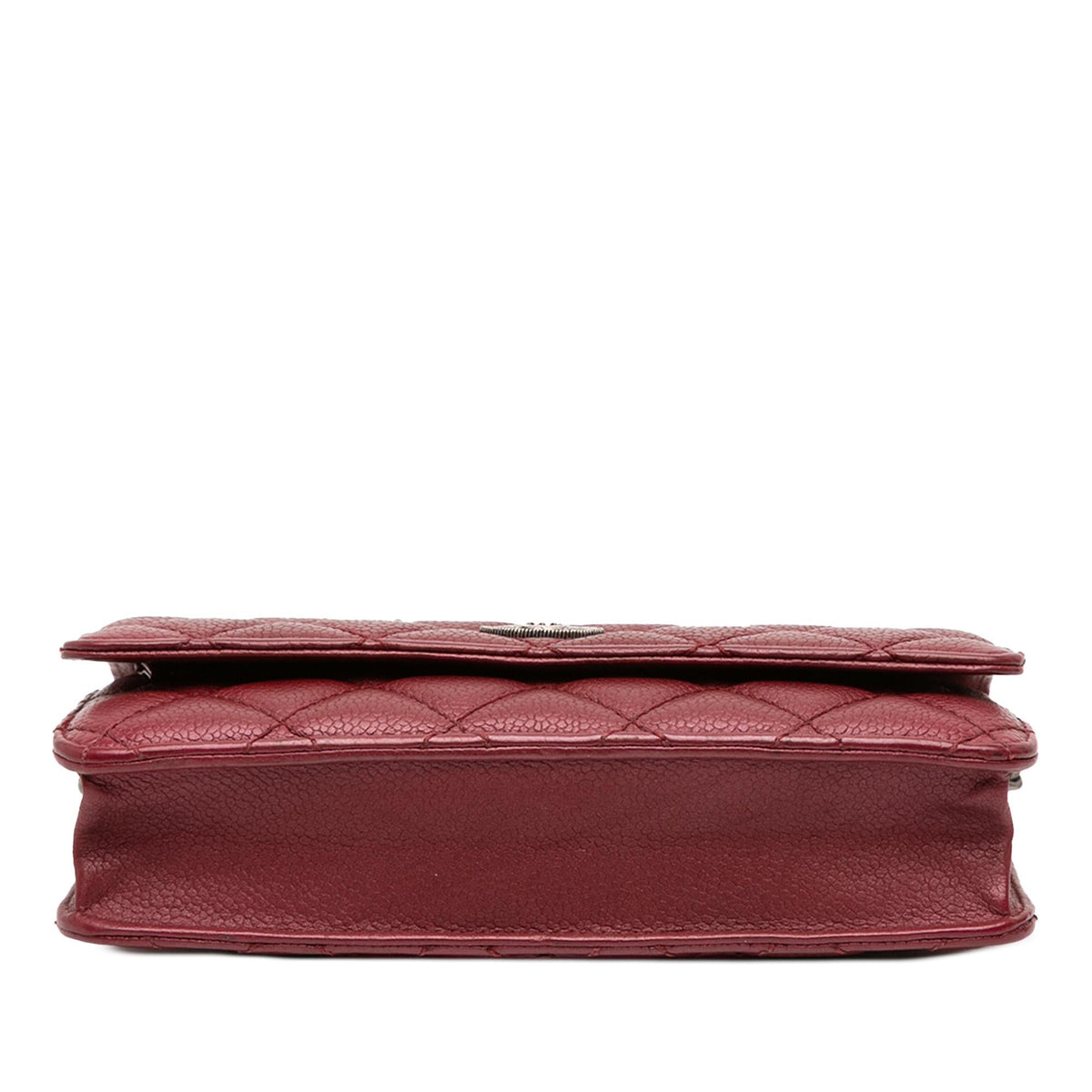 Chanel CC Quilted Caviar Wallet on Chain