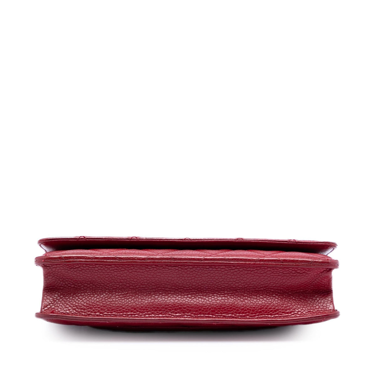 Chanel CC Quilted Caviar Wallet on Chain