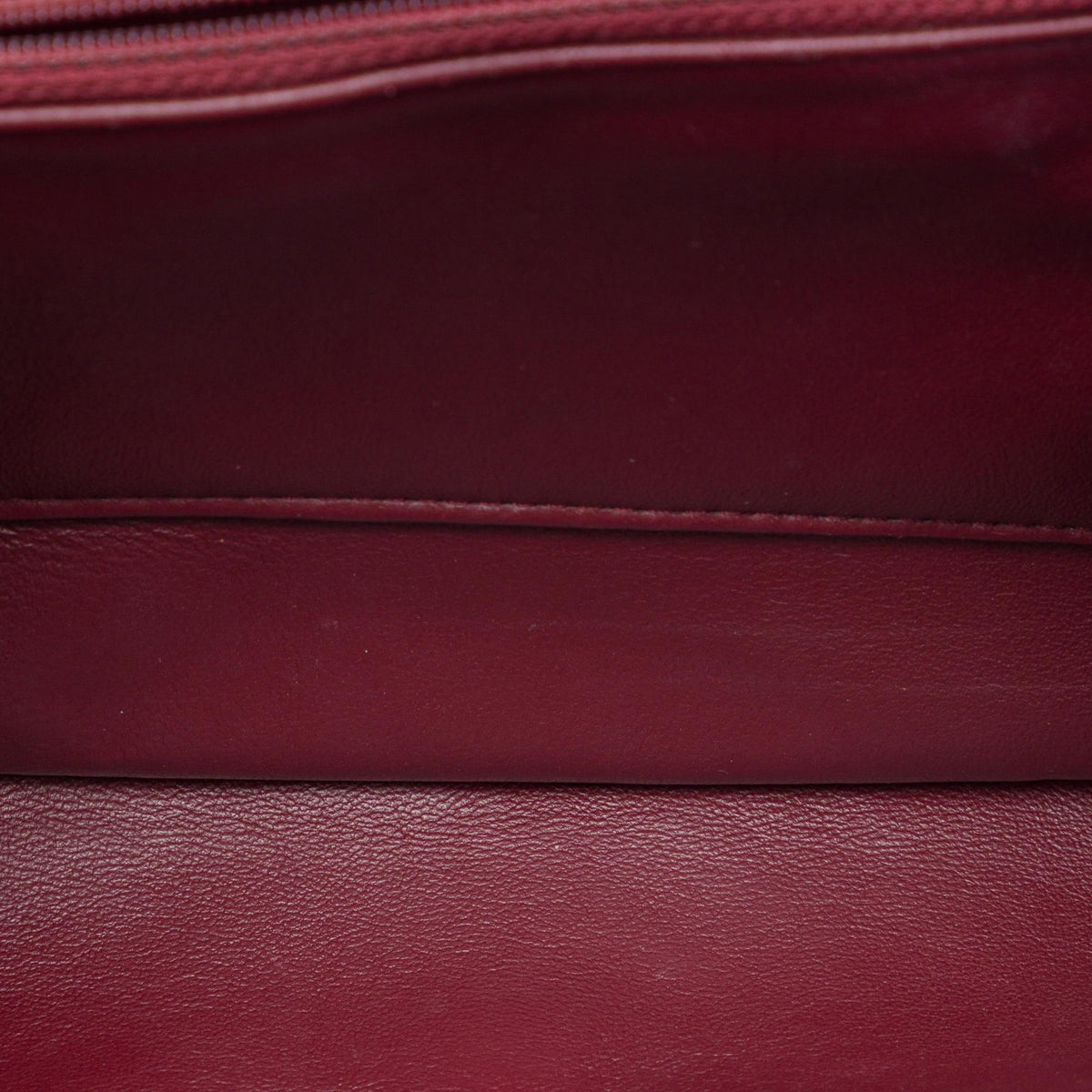 Chanel CC Quilted Crackled Glazed Calfskin Accordion Flap