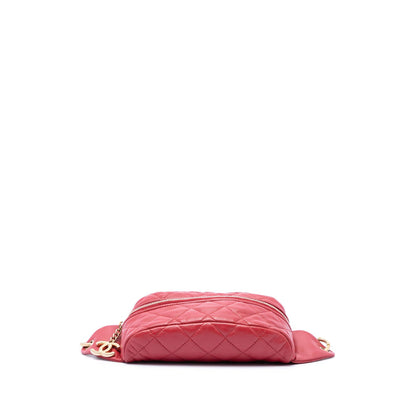 Chanel CC Quilted Lambskin Belt Bag