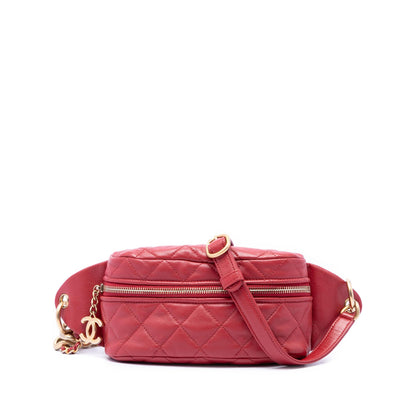 Chanel CC Quilted Lambskin Belt Bag