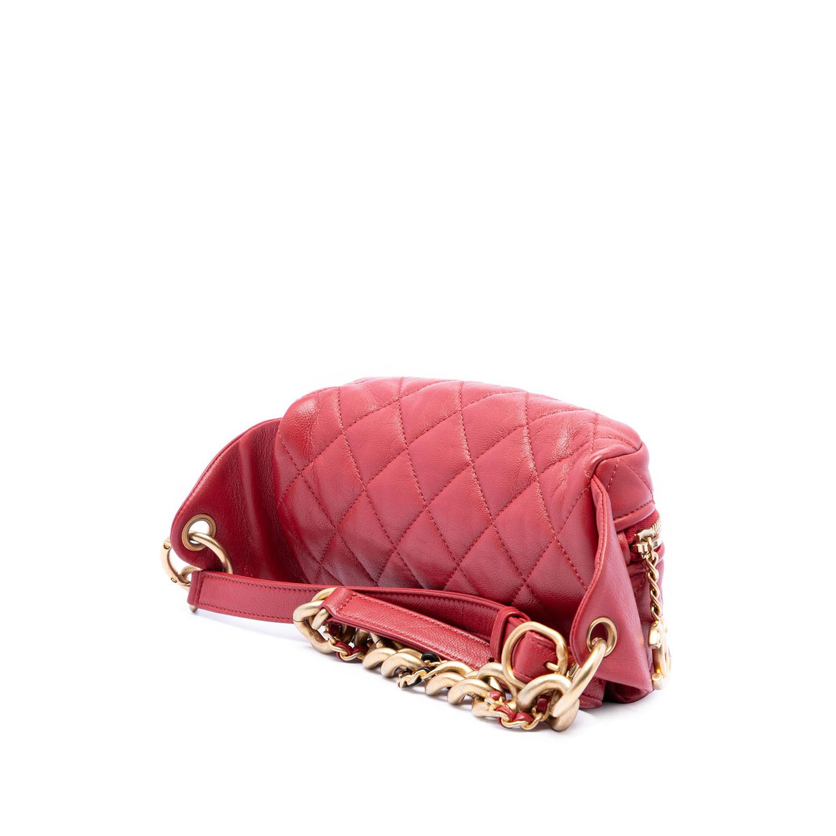 Chanel CC Quilted Lambskin Belt Bag