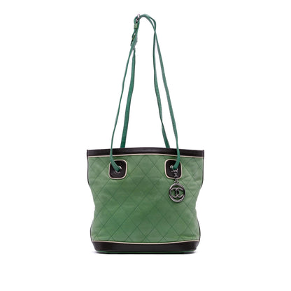 Chanel CC Quilted Lambskin Country Club Tote