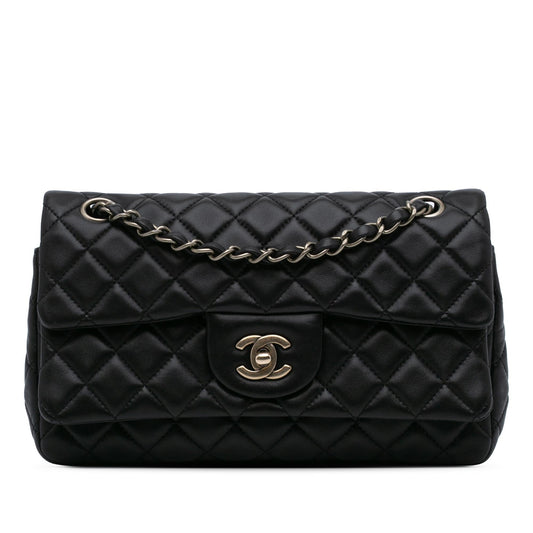 Chanel CC Quilted Lambskin Double Flap