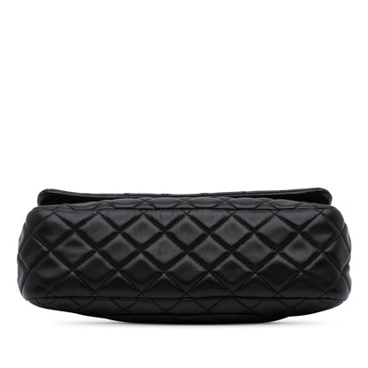 Chanel CC Quilted Lambskin Double Flap