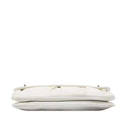 Chanel CC Quilted Lambskin Double Turnlock Flap