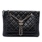 Chanel CC Quilted Lambskin Double Zip Crossbody