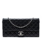 Chanel CC Quilted Lambskin East West Wallet on Chain