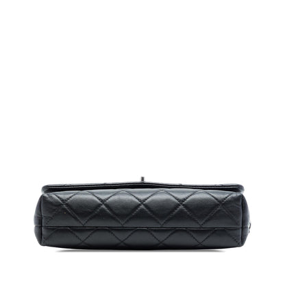 Chanel CC Quilted Lambskin Front Flap Crossbody