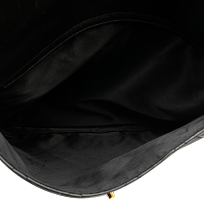 Chanel CC Quilted Lambskin Front Pocket Tote