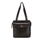 Chanel CC Quilted Lambskin Front Pocket Tote