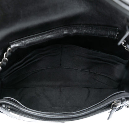 Chanel CC Quilted Lambskin Full Flap Wallet on Chain