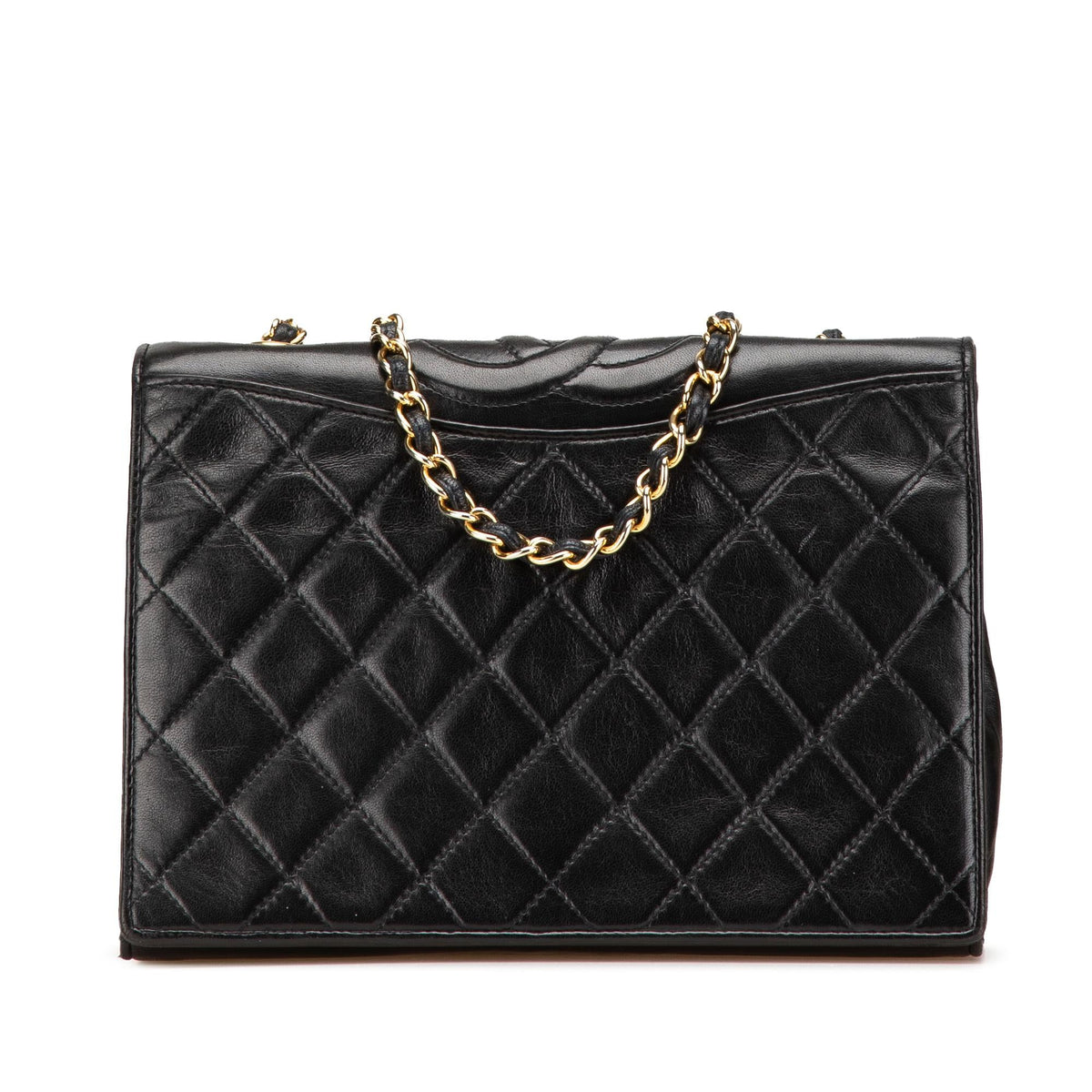 Chanel CC Quilted Lambskin Full Flap