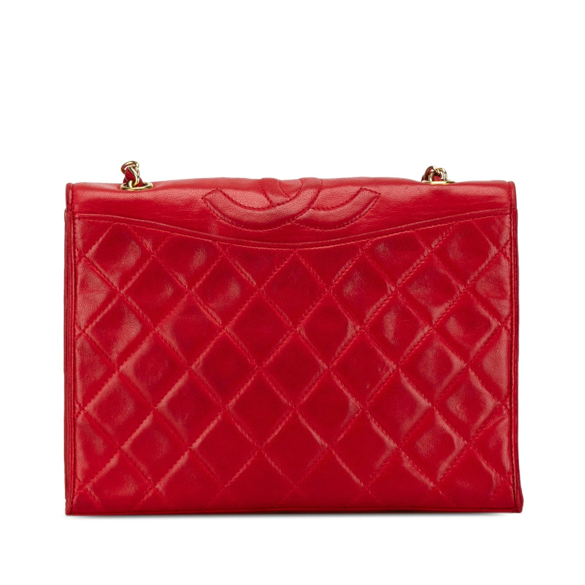 Chanel CC Quilted Lambskin Full Flap