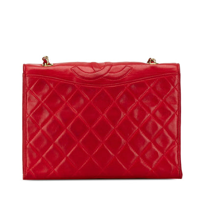 Chanel CC Quilted Lambskin Full Flap