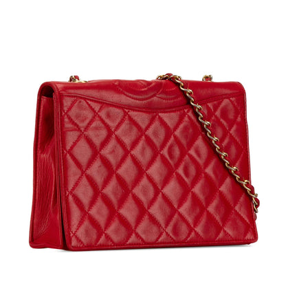 Chanel CC Quilted Lambskin Full Flap