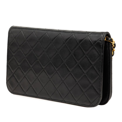 Chanel CC Quilted Lambskin Full Single Flap