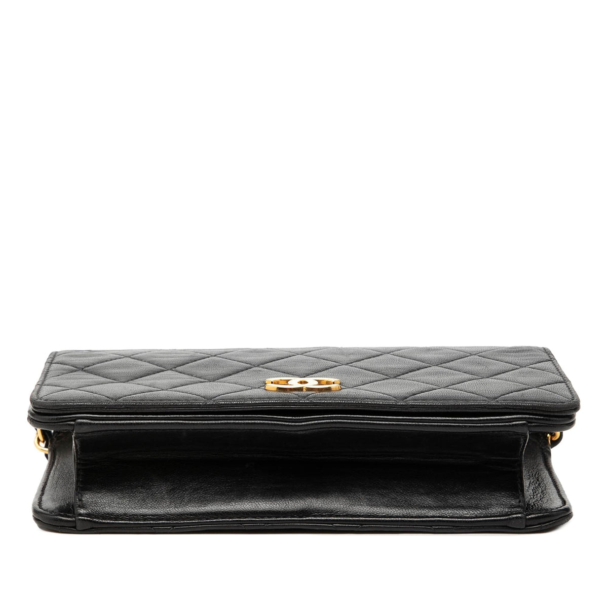 Chanel CC Quilted Lambskin Full Single Flap