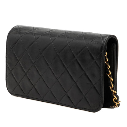 Chanel CC Quilted Lambskin Full Single Flap