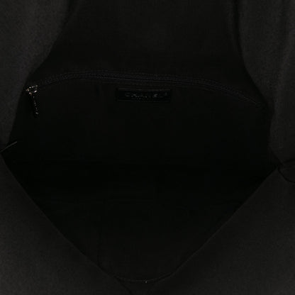 Chanel CC Quilted Lambskin Grip Clutch