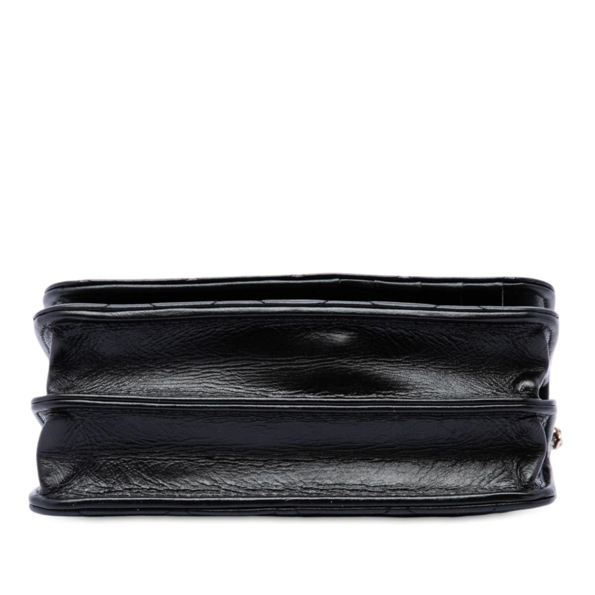 Chanel CC Quilted Lambskin Maxi Pearl Chain Strap
