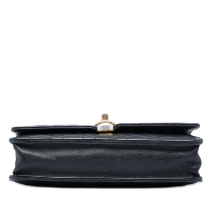 Chanel CC Quilted Lambskin Pearl Wallet on Chain