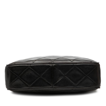 Chanel CC Quilted Lambskin Tassel Camera Bag