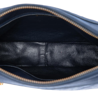 Chanel CC Quilted Lambskin Tassel Camera Bag