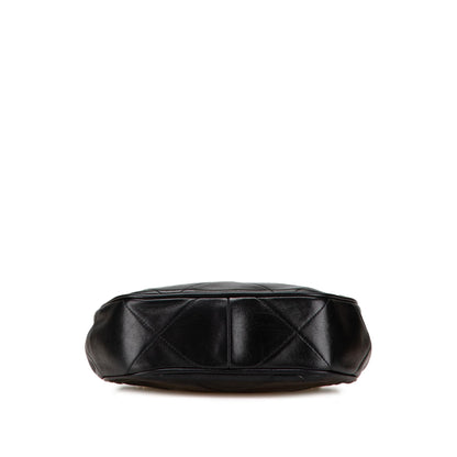 Chanel CC Quilted Lambskin Tassel Crossbody