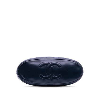 Chanel CC Quilted Lambskin Tassel Flap