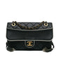 Chanel CC Quilted Lambskin Tassel and Border Embellished Flap