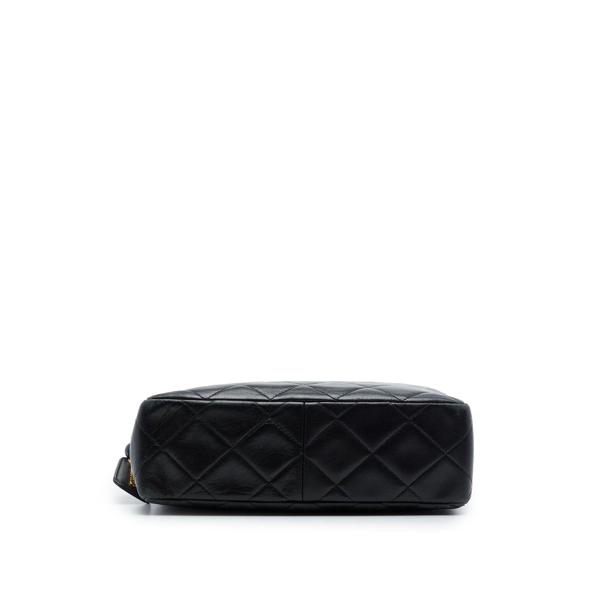 Chanel CC Quilted Lambskin Twisted Strap Crossbody