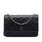 Chanel CC Quilted Lambskin Wallet On Chain