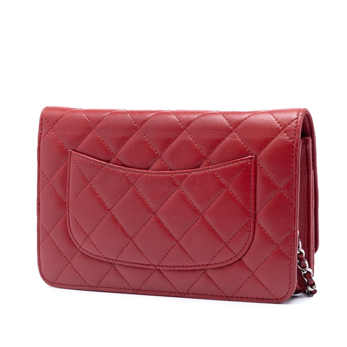 Chanel CC Quilted Lambskin Wallet on Chain