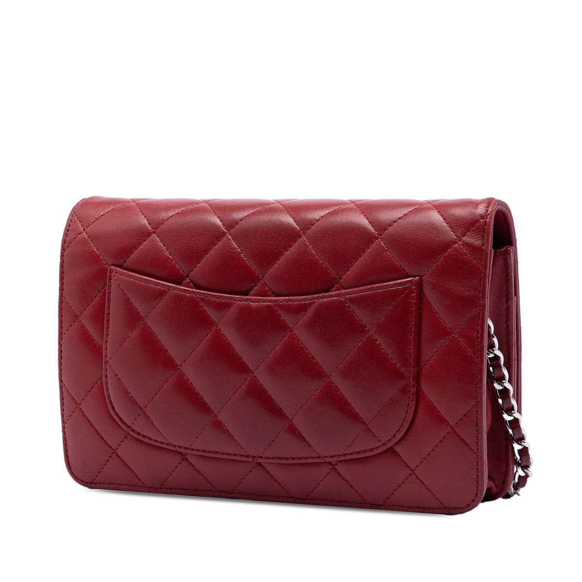 Chanel CC Quilted Lambskin Wallet on Chain