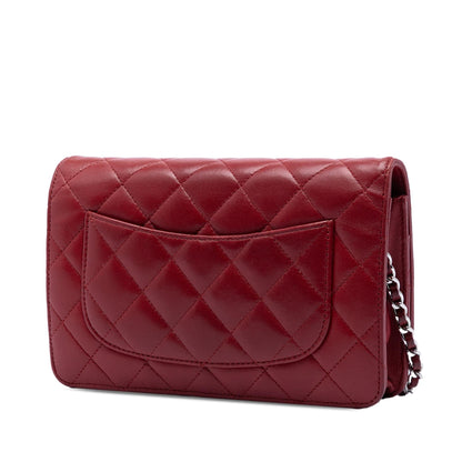 Chanel CC Quilted Lambskin Wallet on Chain