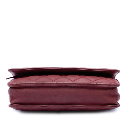 Chanel CC Quilted Lambskin Wallet on Chain
