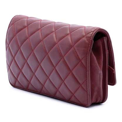 Chanel CC Quilted Lambskin Wallet on Chain