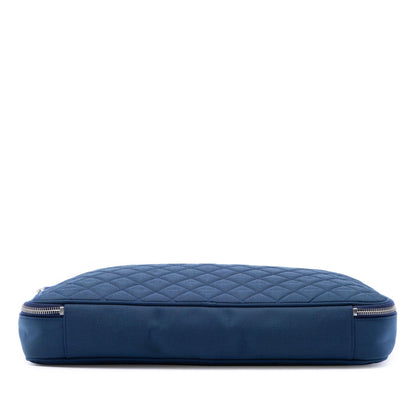 Chanel CC Quilted Nylon Laptop Case