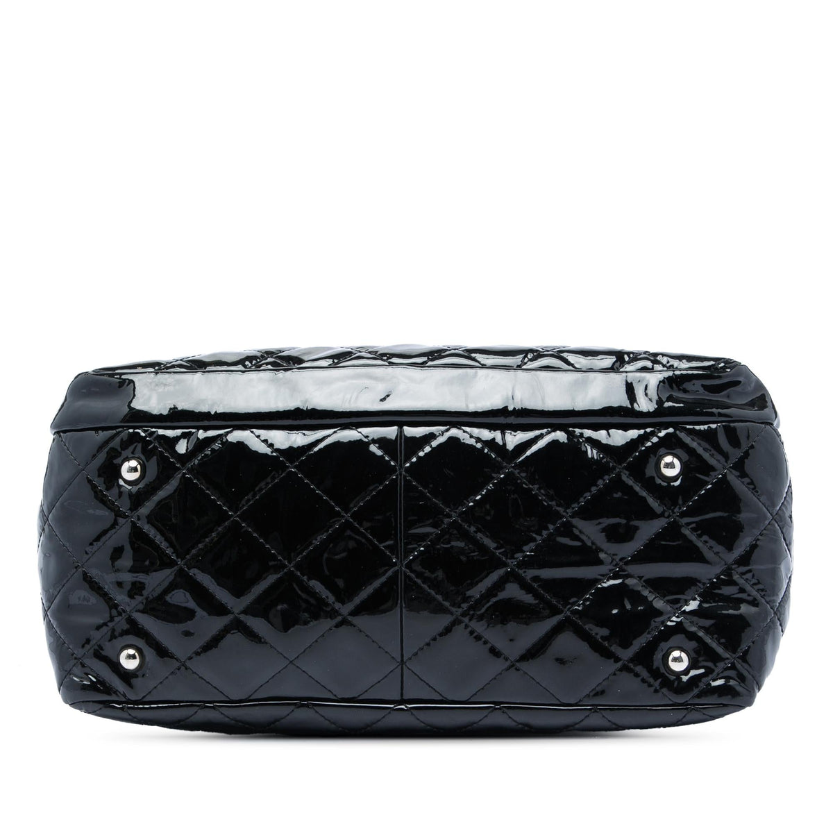 Chanel CC Quilted Patent Chic And Glitter Ligne Timeless Tote