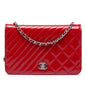 Chanel CC Quilted Patent Coco Boy Wallet On Chain